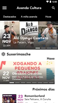 Axenda Cultura android App screenshot 14