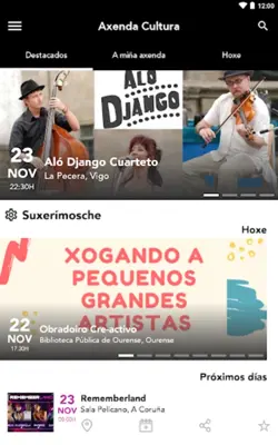 Axenda Cultura android App screenshot 4